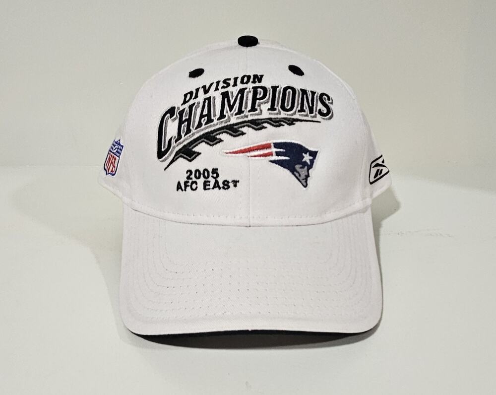 2005 AFC EAST Division Champions REEBOK New England Patriots Pats Hat
